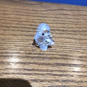 Swarovski duckling figurine
